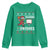 Seasons Swishes Youth Sweatshirt Funny Gingerbread Basketball Christmas Gift - Wonder Print Shop