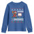 Seasons Swishes Youth Sweatshirt Funny Gingerbread Basketball Christmas Gift - Wonder Print Shop