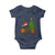 Funny Christmas Black Cat Baby Onesie Gift For Cat Lover - Wonder Print Shop