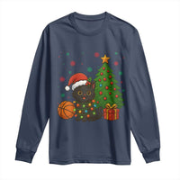 Funny Christmas Black Cat Long Sleeve Shirt Gift For Cat Lover - Wonder Print Shop