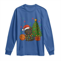 Funny Christmas Black Cat Long Sleeve Shirt Gift For Cat Lover - Wonder Print Shop