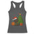 Funny Christmas Black Cat Racerback Tank Top Gift For Cat Lover - Wonder Print Shop