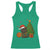 Funny Christmas Black Cat Racerback Tank Top Gift For Cat Lover - Wonder Print Shop