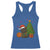 Funny Christmas Black Cat Racerback Tank Top Gift For Cat Lover - Wonder Print Shop