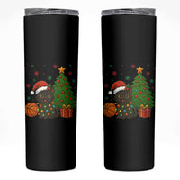 Funny Christmas Black Cat Skinny Tumbler Gift For Cat Lover