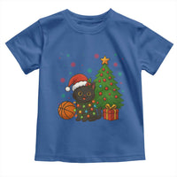 Funny Christmas Black Cat Toddler T Shirt Gift For Cat Lover - Wonder Print Shop