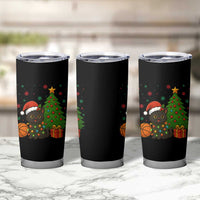 Funny Christmas Black Cat Tumbler Cup Gift For Cat Lover