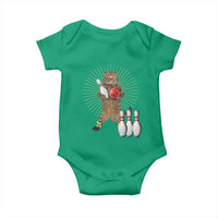 Funny Cat Bowling Meme Baby Onesie Gift For Bowlers - Wonder Print Shop