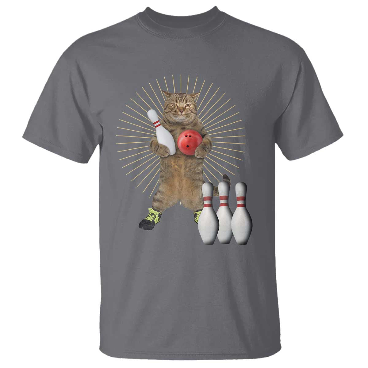 Funny Cat Bowling Meme T Shirt Gift For Bowlers - Wonder Print Shop