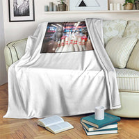 Funny Cats Bowling Battle Throw Blanket Gift For Cat Lovers - Wonder Print Shop