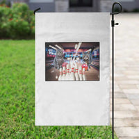 Funny Cats Bowling Battle Garden Flag Gift For Cat Lovers - Wonder Print Shop