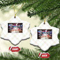 Funny Cats Bowling Battle Ceramic Ornament Gift For Cat Lovers - Wonder Print Shop