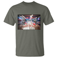 Funny Cats Bowling Battle T Shirt Gift For Cat Lovers - Wonder Print Shop