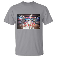 Funny Cats Bowling Battle T Shirt Gift For Cat Lovers - Wonder Print Shop