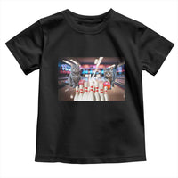 Funny Cats Bowling Battle Toddler T Shirt Gift For Cat Lovers - Wonder Print Shop