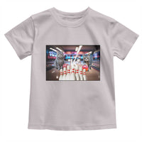 Funny Cats Bowling Battle Toddler T Shirt Gift For Cat Lovers - Wonder Print Shop