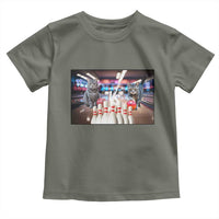 Funny Cats Bowling Battle Toddler T Shirt Gift For Cat Lovers - Wonder Print Shop