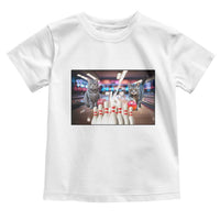 Funny Cats Bowling Battle Toddler T Shirt Gift For Cat Lovers - Wonder Print Shop