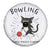 Bowling Because Murder Is Wrong Spare Tire Cover Funny Cat Lovers Gift - Wonder Print Shop
