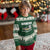 Funny Cat Ugly Christmas Sweater Bowling Because Murder Is Wrong Gift - Wonder Print Shop