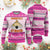Funny Cat Bowling Gift Ugly Christmas Sweater Purrfect Striker - Wonder Print Shop