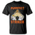 Funny Cat Bowling Gift T Shirt Purrfect Striker - Wonder Print Shop