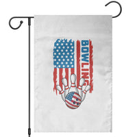 American Flag Patriotic Bowling Garden Flag Bowler Gift - Wonder Print Shop