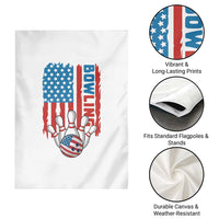American Flag Patriotic Bowling Garden Flag Bowler Gift - Wonder Print Shop