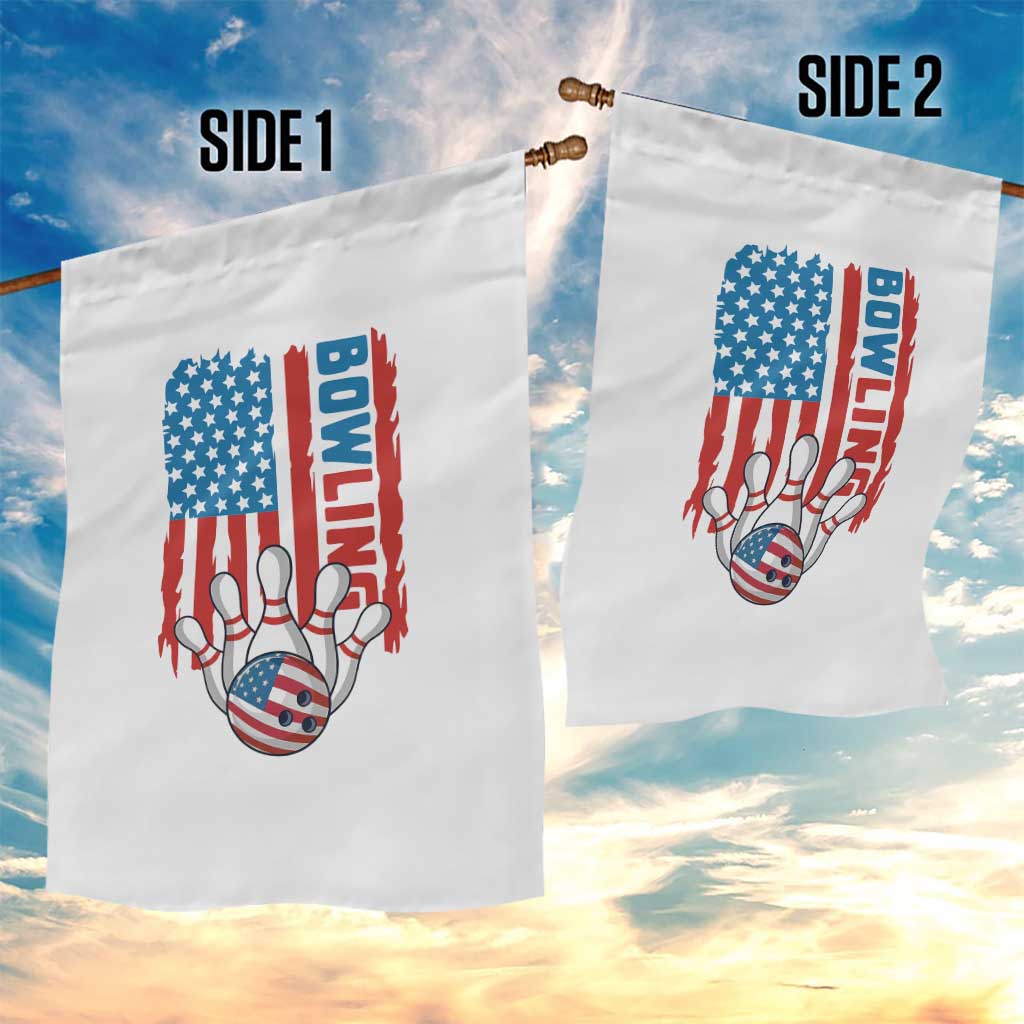 American Flag Patriotic Bowling Garden Flag Bowler Gift - Wonder Print Shop