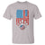 American Flag Patriotic Bowling T Shirt Bowler Gift - Wonder Print Shop