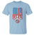American Flag Patriotic Bowling T Shirt Bowler Gift - Wonder Print Shop