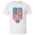 American Flag Patriotic Bowling T Shirt Bowler Gift - Wonder Print Shop