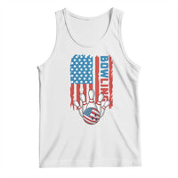 American Flag Patriotic Bowling Tank Top Bowler Gift - Wonder Print Shop