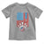 American Flag Patriotic Bowling Toddler T Shirt Bowler Gift - Wonder Print Shop