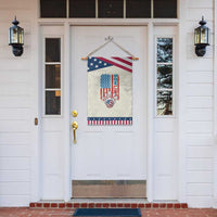 American Flag Patriotic Bowling Garden Flag Bowler Gift