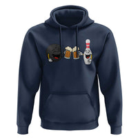 Funny Bowling And Beer Lover Gift Hoodie - Wonder Print Shop
