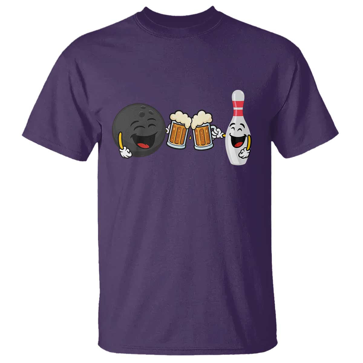 Funny Bowling And Beer Lover Gift T Shirt - Wonder Print Shop
