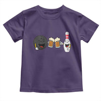 Funny Bowling And Beer Lover Gift Toddler T Shirt - Wonder Print Shop
