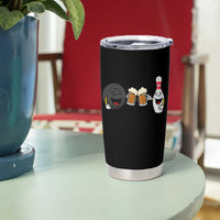 Funny Bowling And Beer Lover Gift Tumbler Cup - Wonder Print Shop