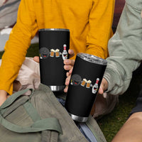 Funny Bowling And Beer Lover Gift Tumbler Cup - Wonder Print Shop