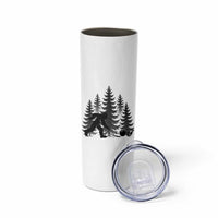 Funny Bigfoot Bowler Skinny Tumbler Bowling Strike Sports Lover Gift