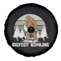 Funny Bigfoot Bowling Spare Tire Cover Gift For Bowler - Wonder Print Shop