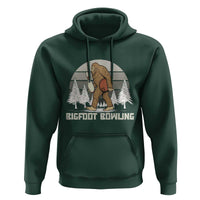Funny Bigfoot Bowling Hoodie Gift For Bowler - Wonder Print Shop
