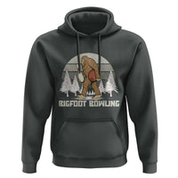 Funny Bigfoot Bowling Hoodie Gift For Bowler - Wonder Print Shop