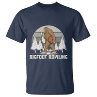 Funny Bigfoot Bowling T Shirt Gift For Bowler - Wonder Print Shop