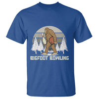 Funny Bigfoot Bowling T Shirt Gift For Bowler - Wonder Print Shop