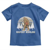 Funny Bigfoot Bowling Toddler T Shirt Gift For Bowler - Wonder Print Shop