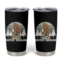 Funny Bigfoot Bowling Tumbler Cup Gift For Bowler - Wonder Print Shop