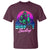 Funny Bigfoot Bowling Vaporwave Gift T Shirt - Wonder Print Shop