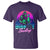 Funny Bigfoot Bowling Vaporwave Gift T Shirt - Wonder Print Shop